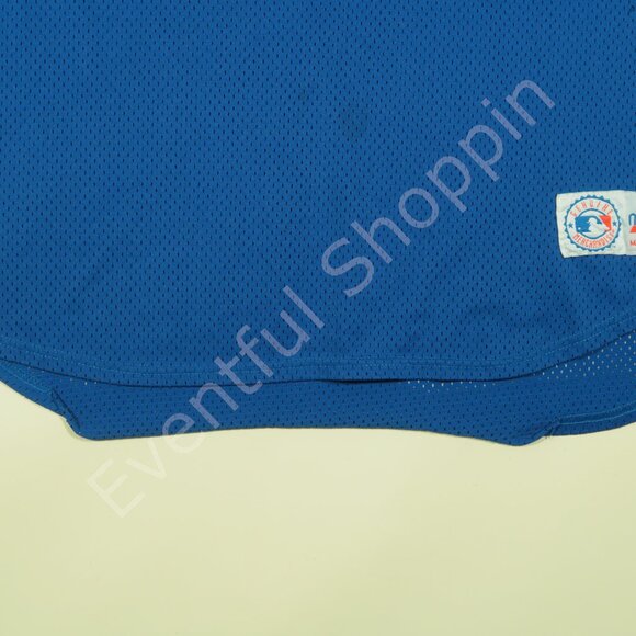 Vintage Majestic Dodgers Pullover Jersey Mens 2XL Blue - Picture 6 of 13